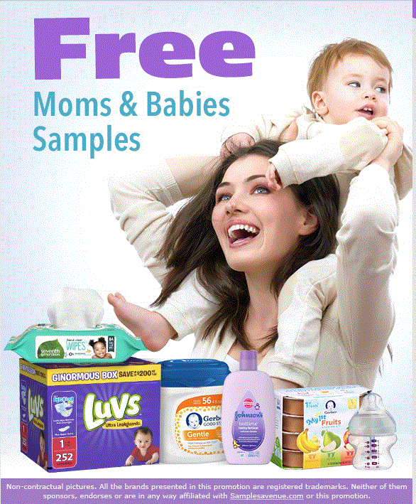 Get Free Mom And Baby Samples Today!